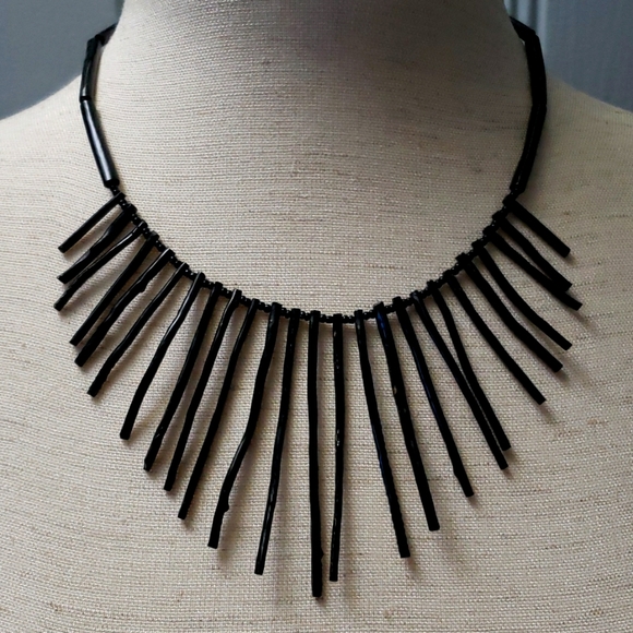 SALE RARE Black Coral Necklace - Picture 1 of 6